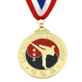 Großhandel Customized Metal Awards Gold Karate World Cups Medaille